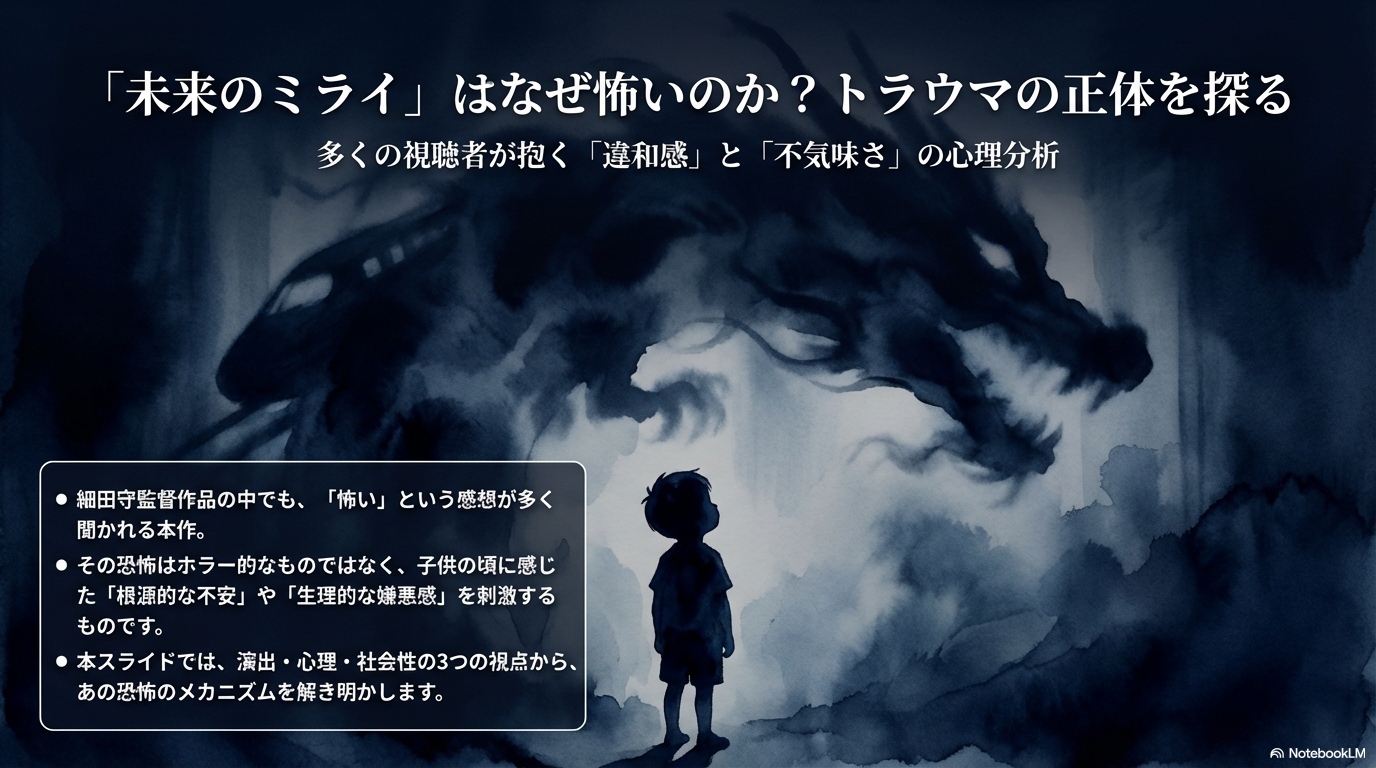 未来のミライ「電車シーン」が怖い！駅員の正体とミライちゃんが現代に来た本当の理由