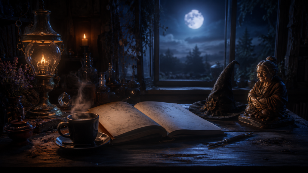 深夜に読み解く無垢へ変わる魔女像